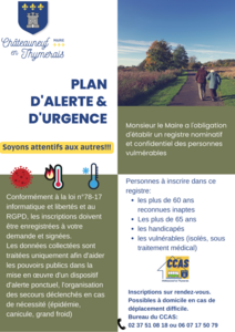 PLAN D'ALERTE ET D'URGENCE