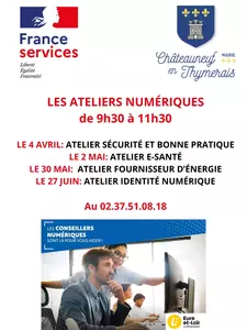 FRANCE SERVICES-ATELIERS NUMÉRIQUES